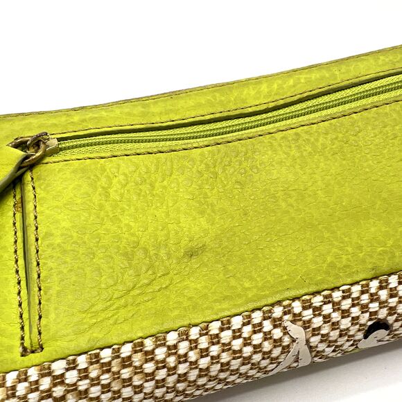Fossil Tessa Wallet Zip Around Clutch Lime/Natural Gymnast/Diver Print SWL1311 - Picture 8 of 14